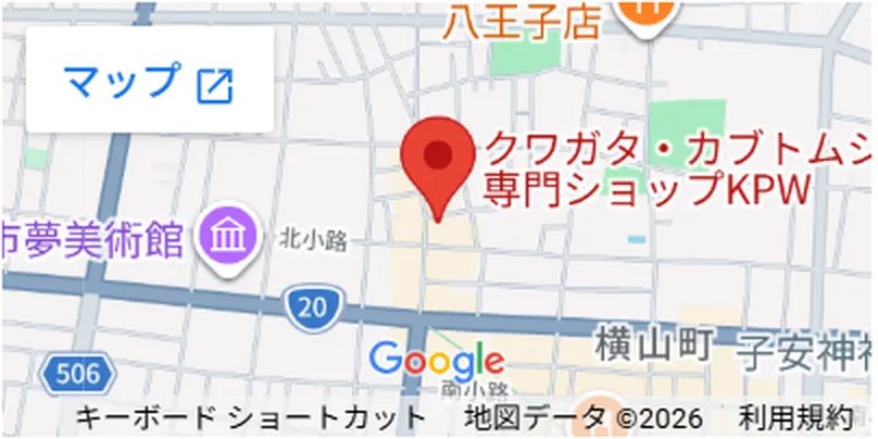 KPW八王子本店の周辺地図